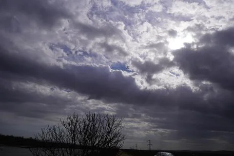 Cloudy Weather, Rain Cloud Stock Photos