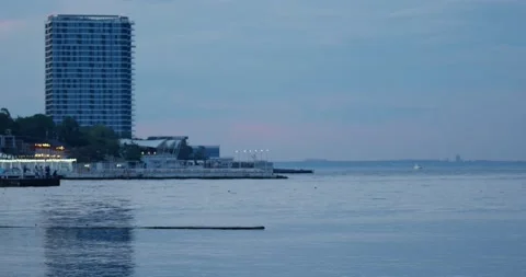 Cloudy Weather on the Sea Berth. Stock Footage 155657246