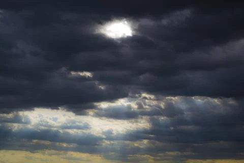 Cloudy weather, sky, sky in clouds, extraordinary sky Stock Photos