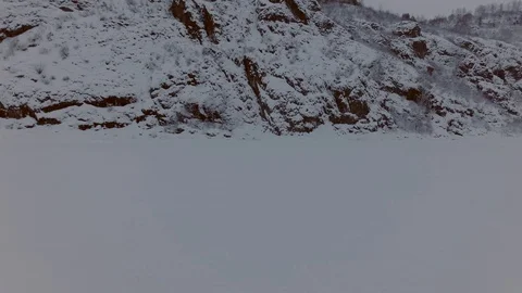 Cloudy winter day Stock Footage 105731070