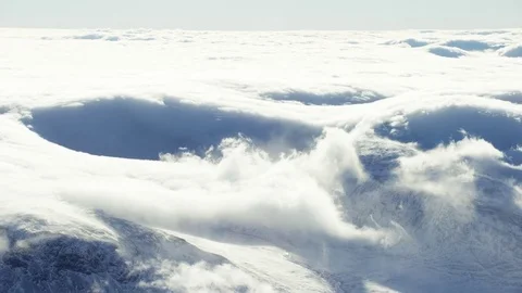 Cloudy Winter Stock Footage 85074359