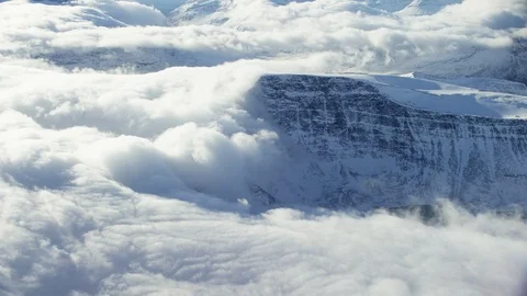 Cloudy Winter Stock Footage 85074494