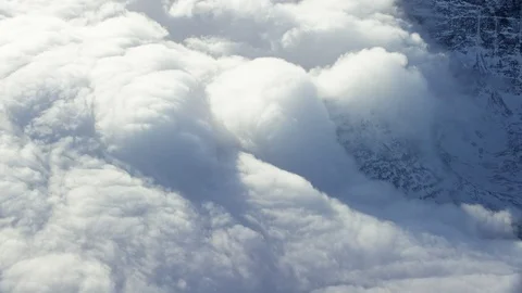 Cloudy Winter Stock Footage 85074590