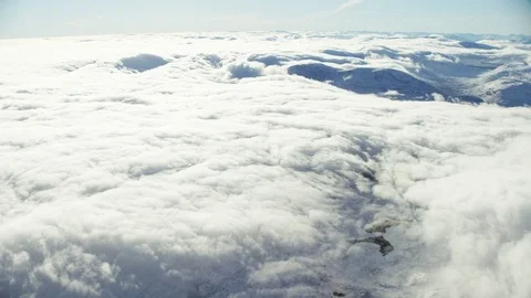 Cloudy Winter Stock Footage 85075646