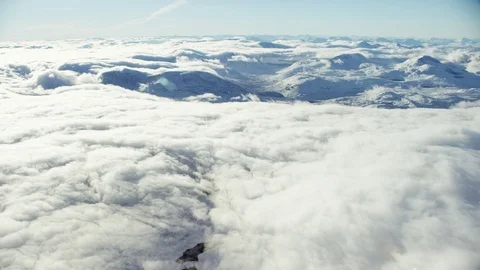 Cloudy Winter Stock Footage 85075752