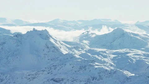 Cloudy Winter Stock Footage 85076370