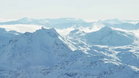 Cloudy Winter Stock Footage 85076488