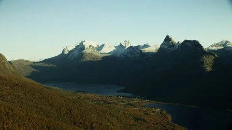 Cloudy Winter Stock Footage 85076839