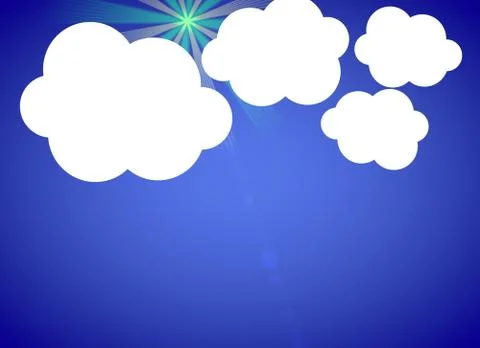 Clounds Stock Illustration