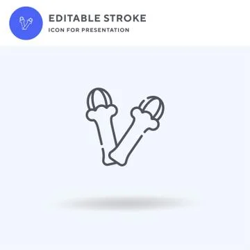 Clove icon vector, filled flat sign, solid pictogram isolated on white, logo Stock Illustration