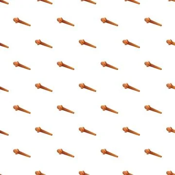Clove spice pattern creating an aromatic food background Stock Illustration