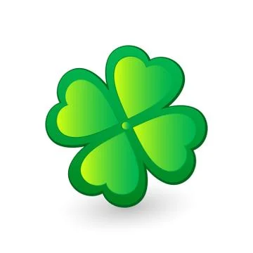 Clover 4 Illustrazione stock