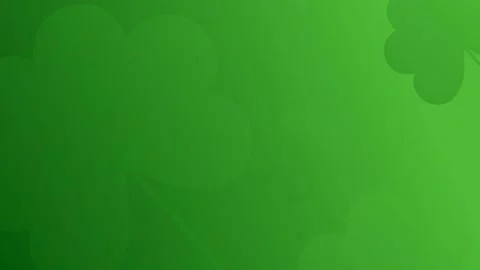 Clover abstract background Animation ,Green clover leaves  background Animation, Stock Footage 233774563