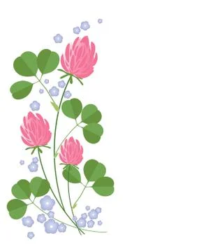 Clover background Stock Illustration