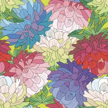 Clover background. Seamless pattern. Illustrazione stock