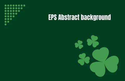 Clover background vector Stock Illustration