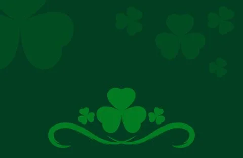 Clover background vector Illustrazione stock