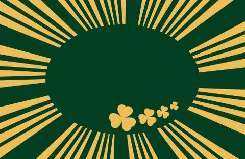 Clover background vector Stock Illustration