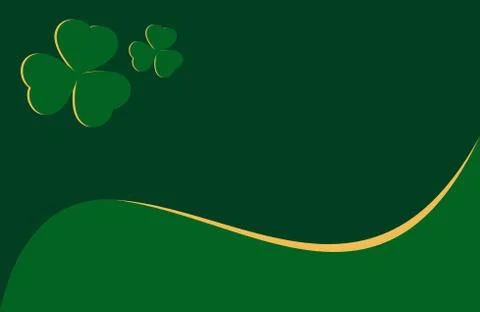 Clover background vector Stock Illustration