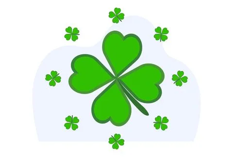 Clover Concept Illustration Stock Illustration