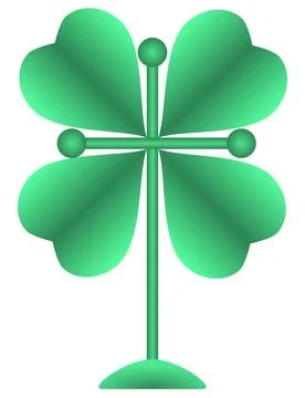 Clover Crosss Stock Illustration