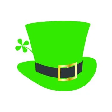 Clover hat Stock Illustration