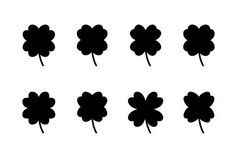 Clover icon vector illustration. clover sign and symbol. four leaf clover ico 스톡 일러스트