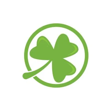 Clover leaf logo Illustration