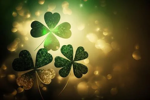 Clover leaf. Saint Patrick's Day concept. Stock Illustration