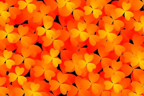 Clover leaves background. Suitable for Saint Patrick's Day, nature concept, a Stock Illustration