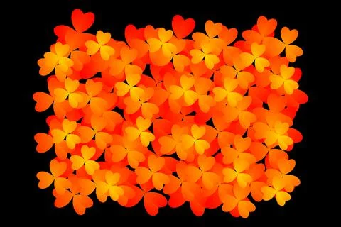 Clover leaves background. Suitable for Saint Patrick's Day, nature concept, a Illustrazione stock
