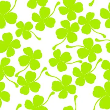 Clover leaves Stock-Illustration