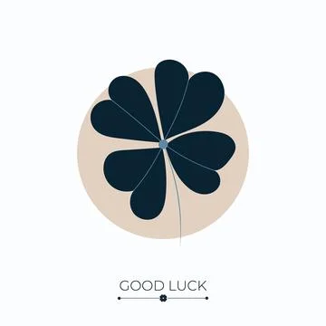 Clover lucky charm Stock Illustration