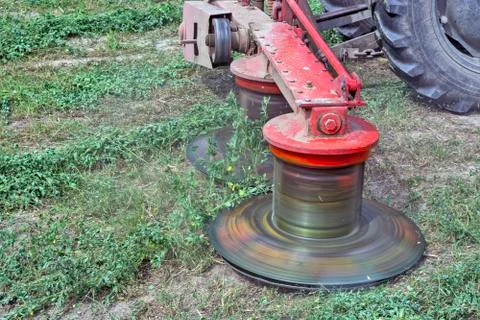 Clover mowing Stock Photos