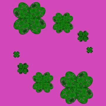 Clover shamrock Stock Illustration