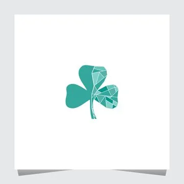 Clover Technology Logo Inspirations Template Stock Illustration
