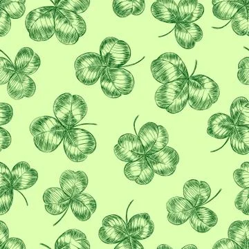 Clovers Stock Illustration