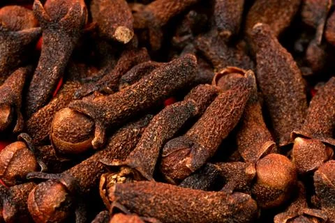 Cloves background Stock Photos