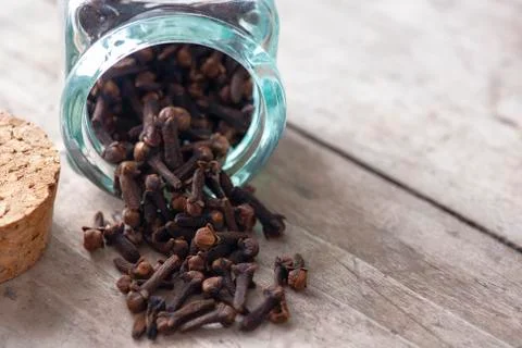 Cloves  background Stock Photos