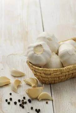 Cloves of garlic Stock Photos