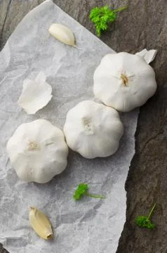 Cloves of garlic Stock Photos