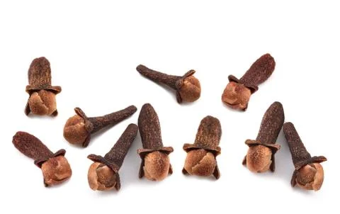Cloves group isolated Stock Photos
