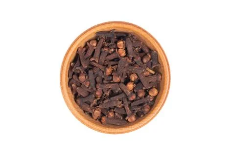 Cloves is isolated on a white background Stock Photos