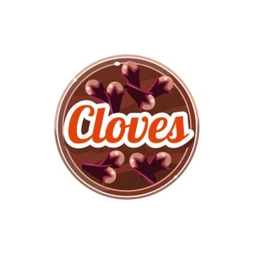 Cloves Spice. Vector Illustration Stock Illustration
