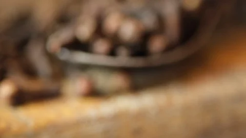 Cloves Spices Stock Footage 102438409
