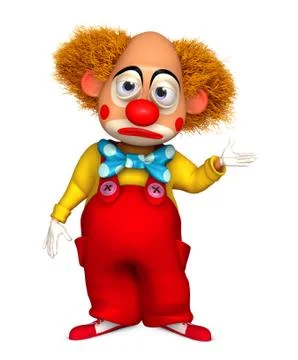 Clown cry Stock-Illustration