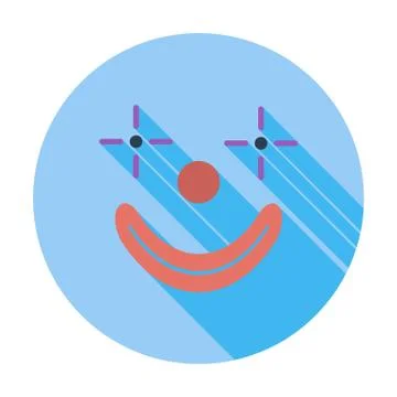 Clown icon Stock Illustration