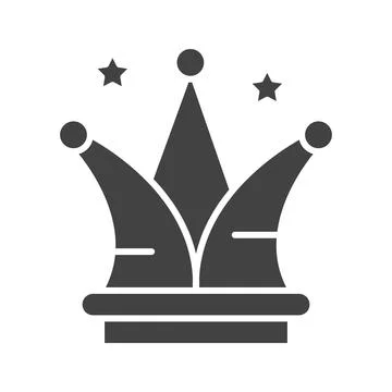 Clown Icon Image. Stock Illustration