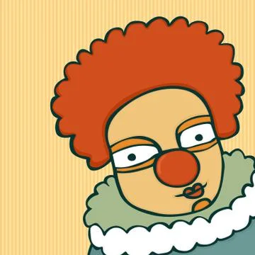 Clown Stock Illustration