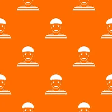 Clown pattern seamless Stock Illustration